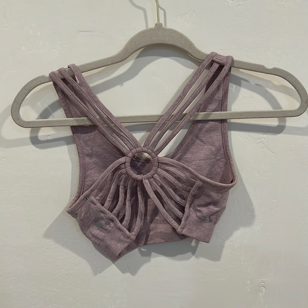 90 DEGREES | PINK STRAPPY SPORTS BRA